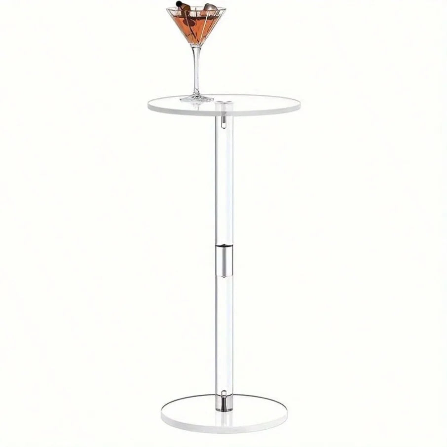 Round Acrylic Side Table