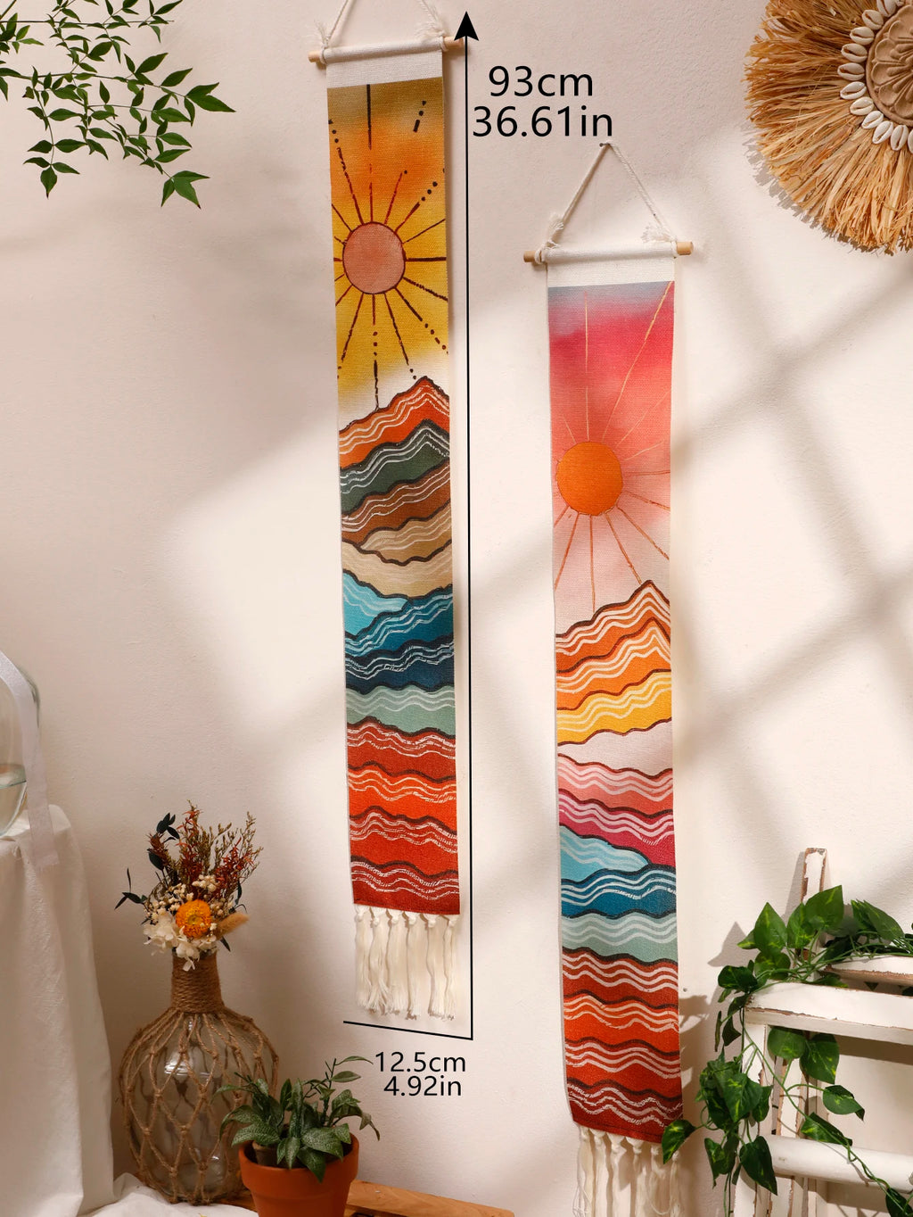 Sunset Macrame Tapestry