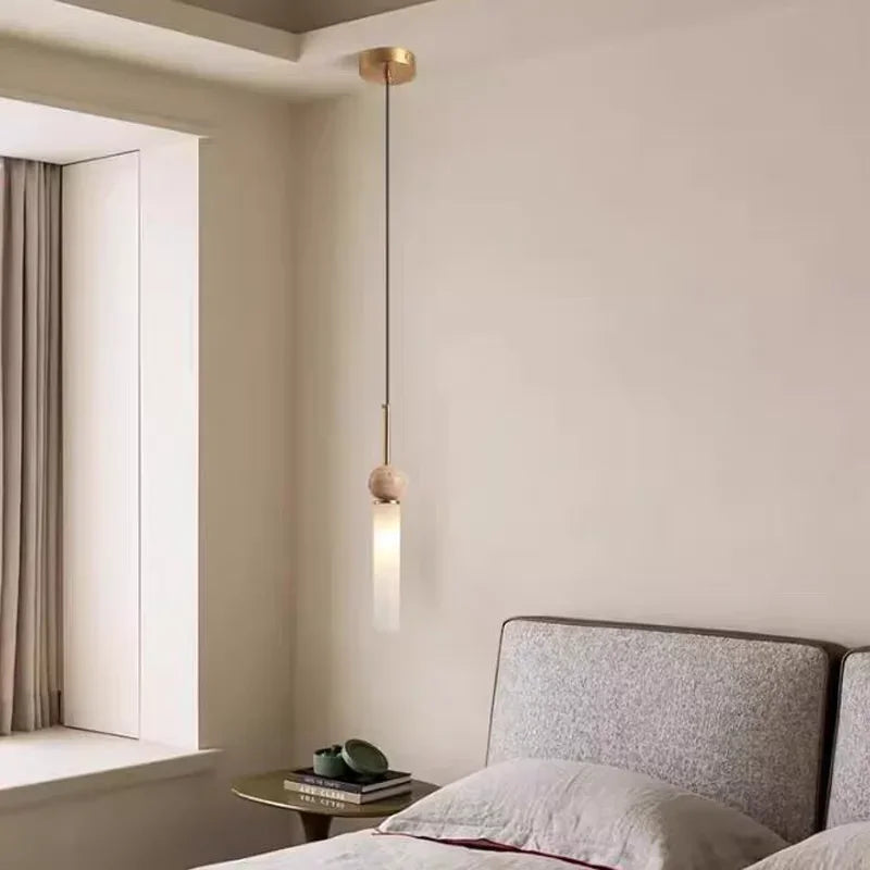 Wabi-Sabi Stone Pendant Chandelier