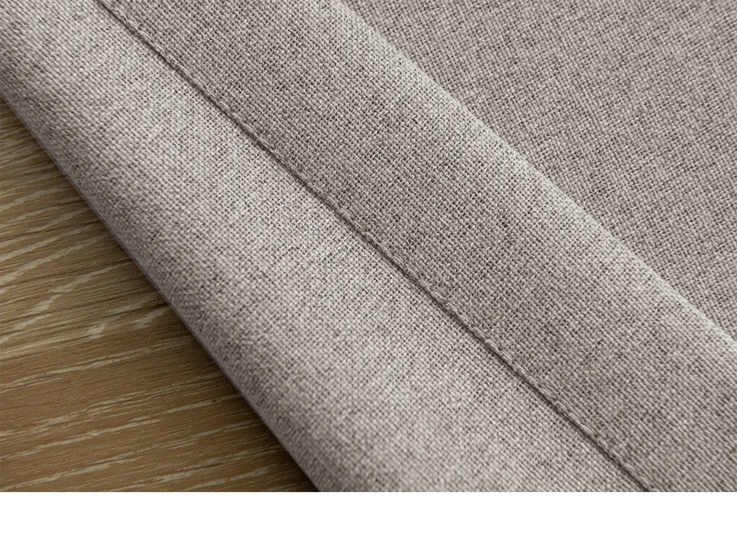 Modern Cotton-Linen Blackout Curtains