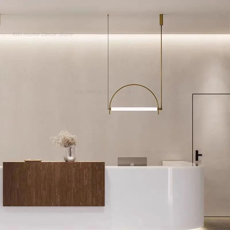 Minimalist Arc Pendant Lamp