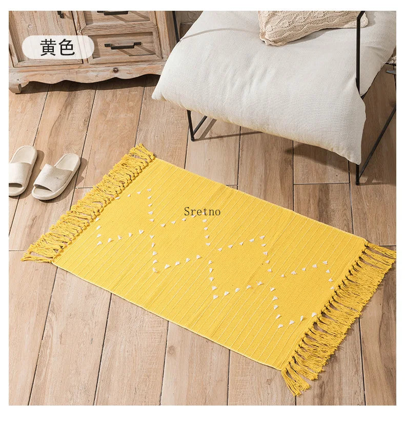 Cotton Nordic Area Rug