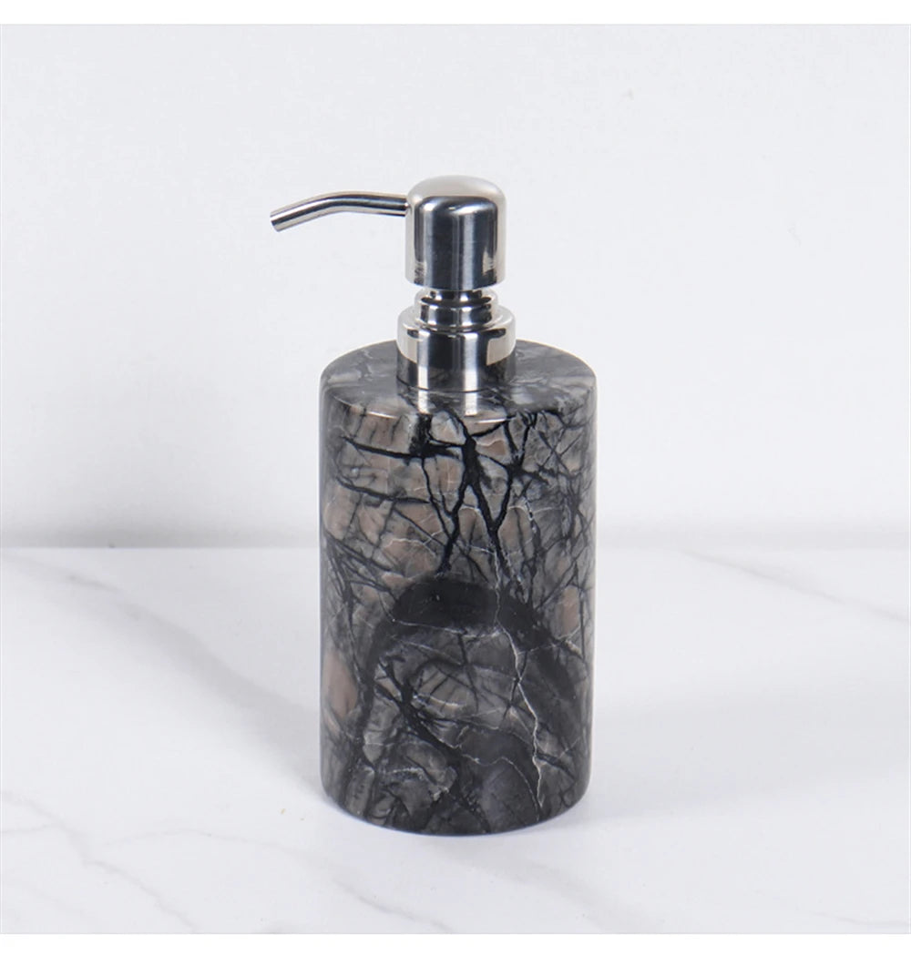 Grey Marble Bathroom Set
