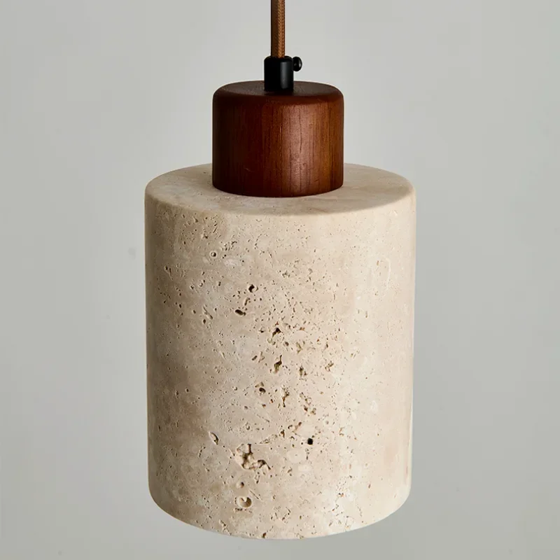 Japanese Wooden Pendant Lamp