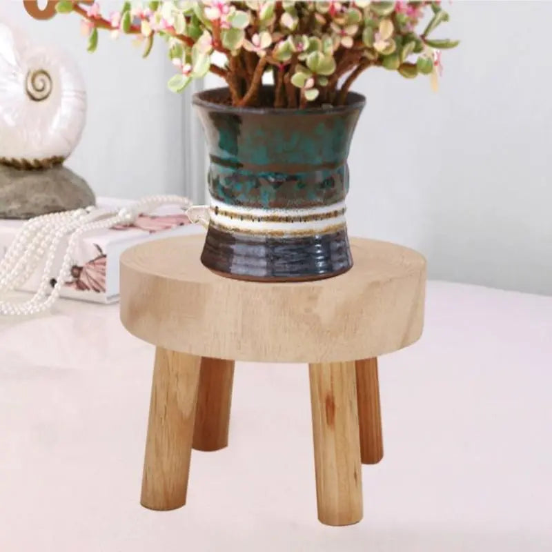 Wood Plant Stand