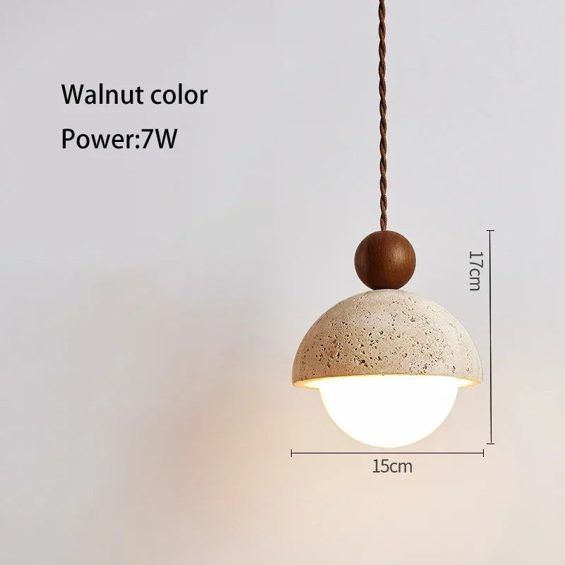 Wabi-Sabi Stone Pendant Chandelier