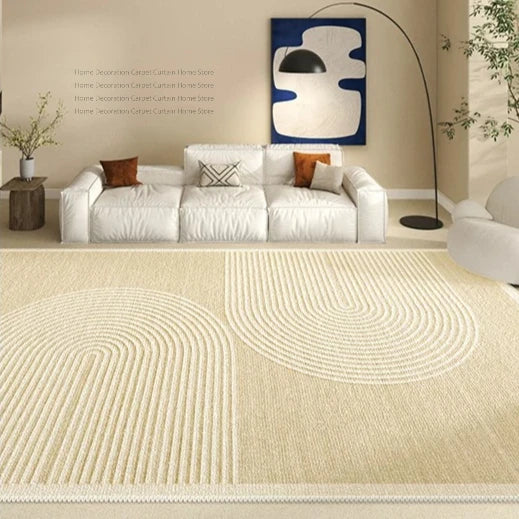 Abstract Washable Area Rug