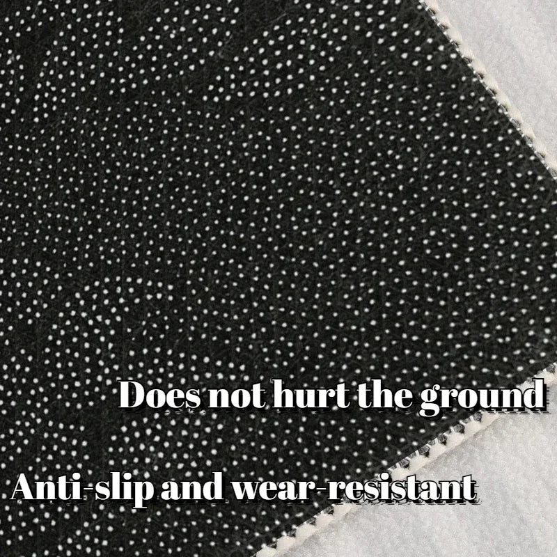 Abstract Washable Area Rug