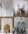 Macrame Door Curtain
