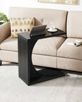 C-Shaped Sofa Side Table
