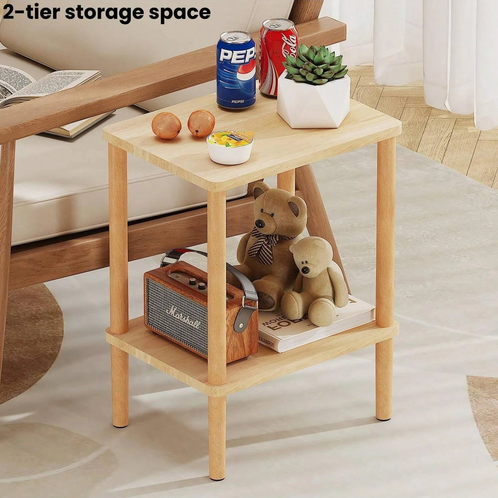 Wood Side Table