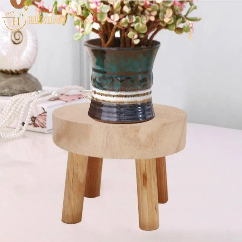 Wood Plant Stand