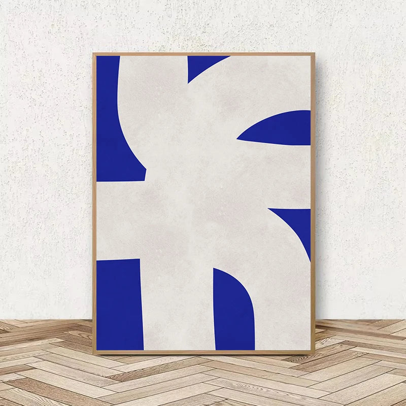 Geometric Sage Green Canvas Wall Art