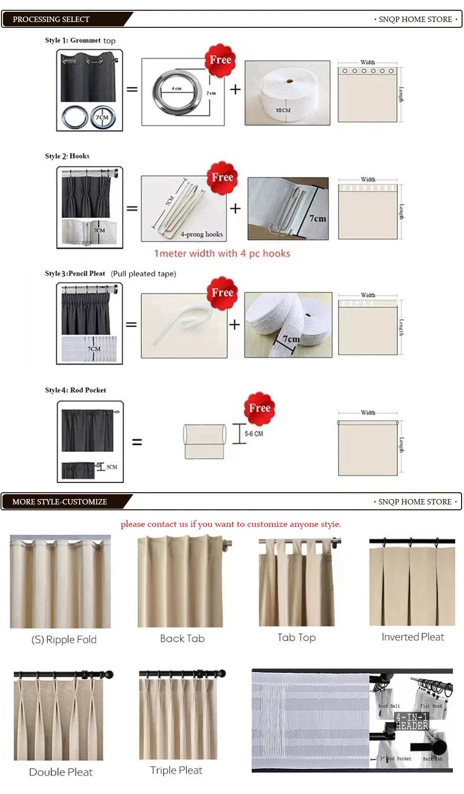 French Velvet Blackout Curtains