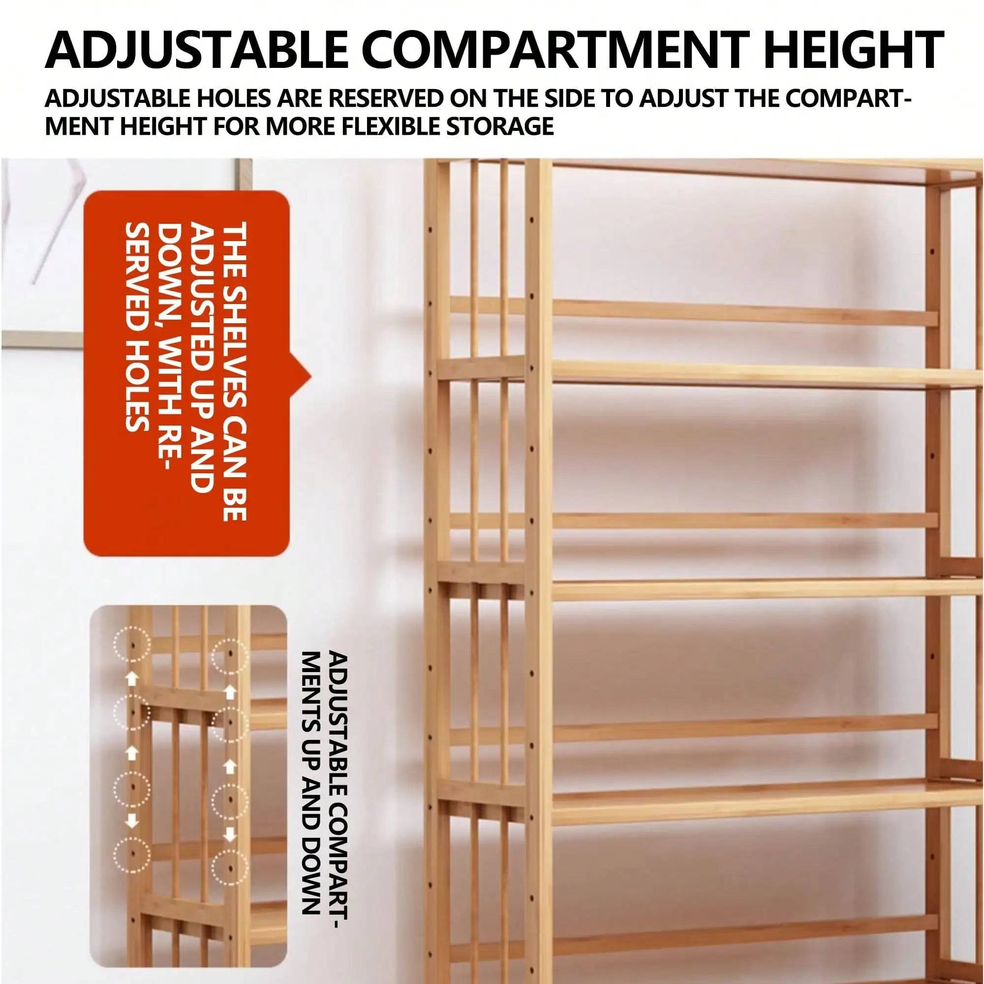 Bamboo Bookshelf