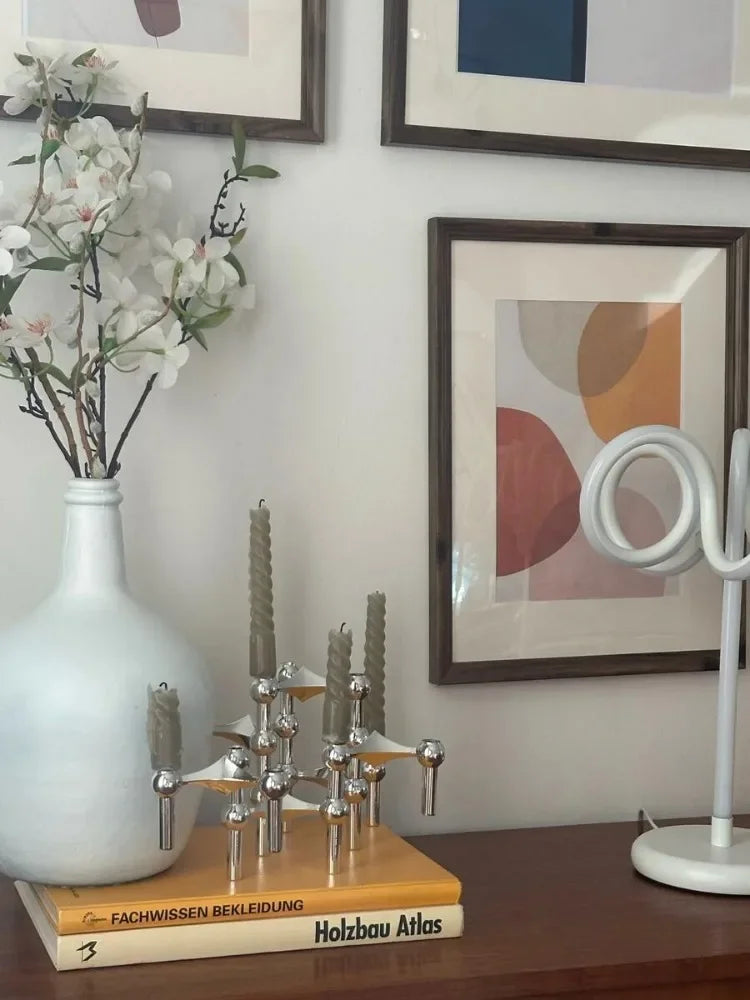 Molecular Metal Candle Holder