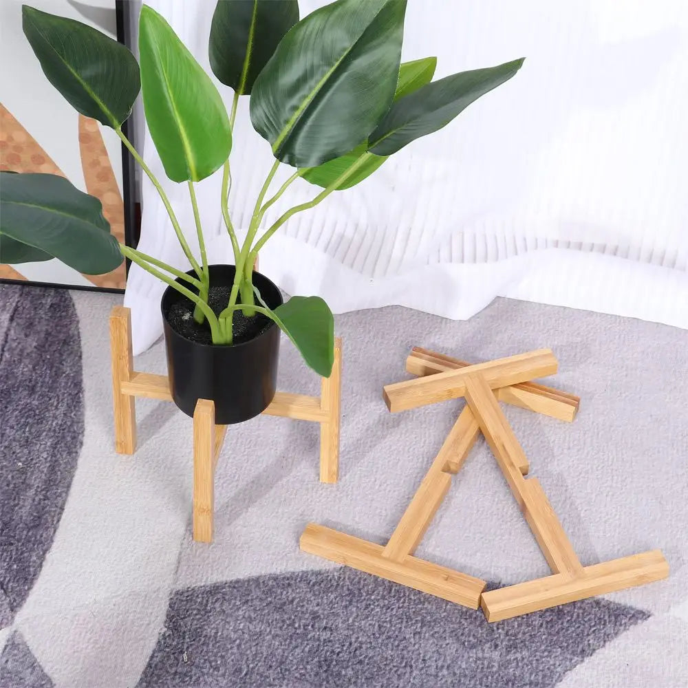 Bamboo Plant Stand