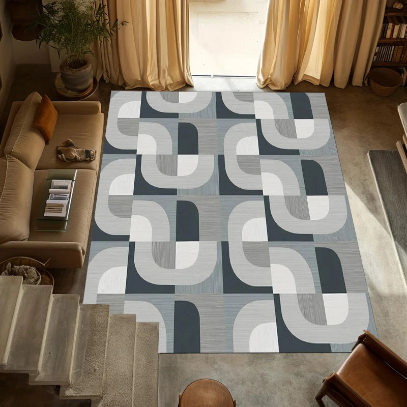 Abstract Geometric Area Rug