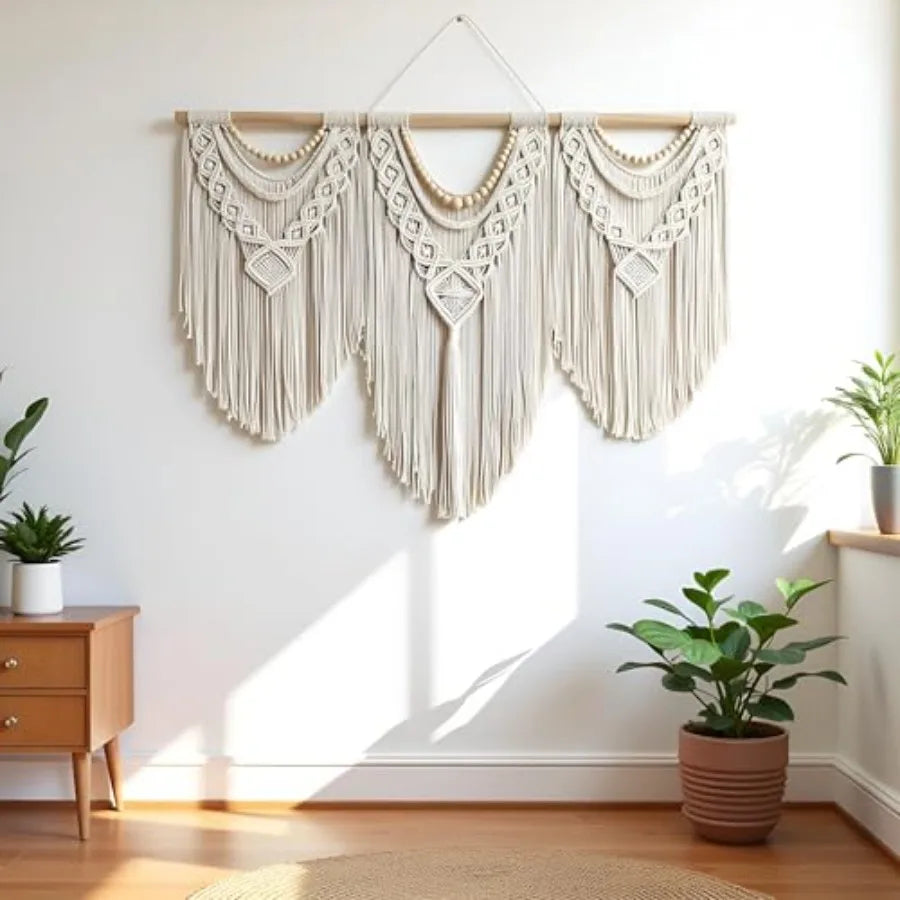Boho Macrame Wall Hanging