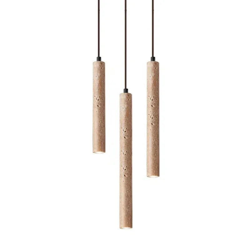 Wabi-Sabi Stone Pendant Chandelier