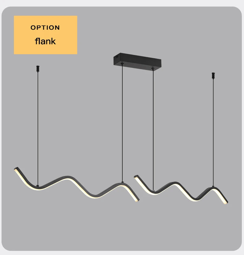Nordic Linear Pendant Light
