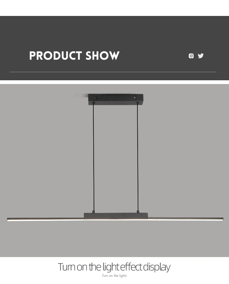 Minimalist Kitchen Pendant Light