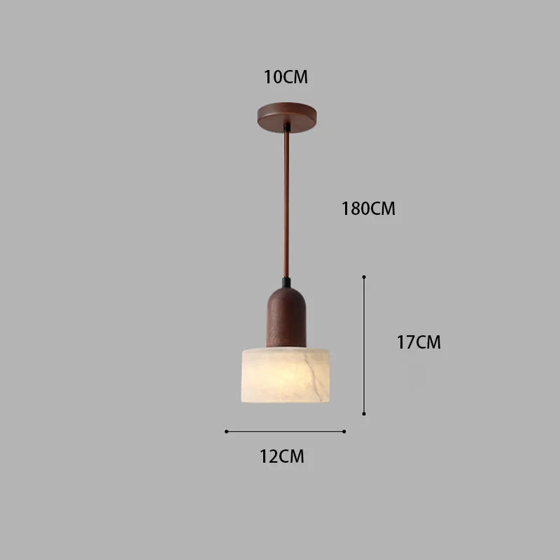Wabi-Sabi Hemp Rope Pendant Chandelier