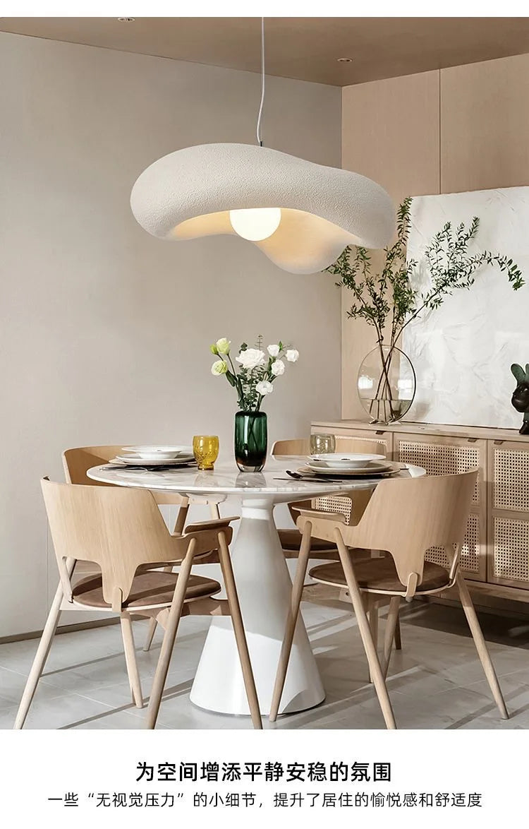 Wabi-Sabi Glass Arc Pendant Lamp