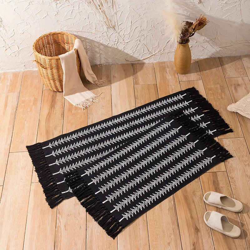 Cotton Nordic Area Rug