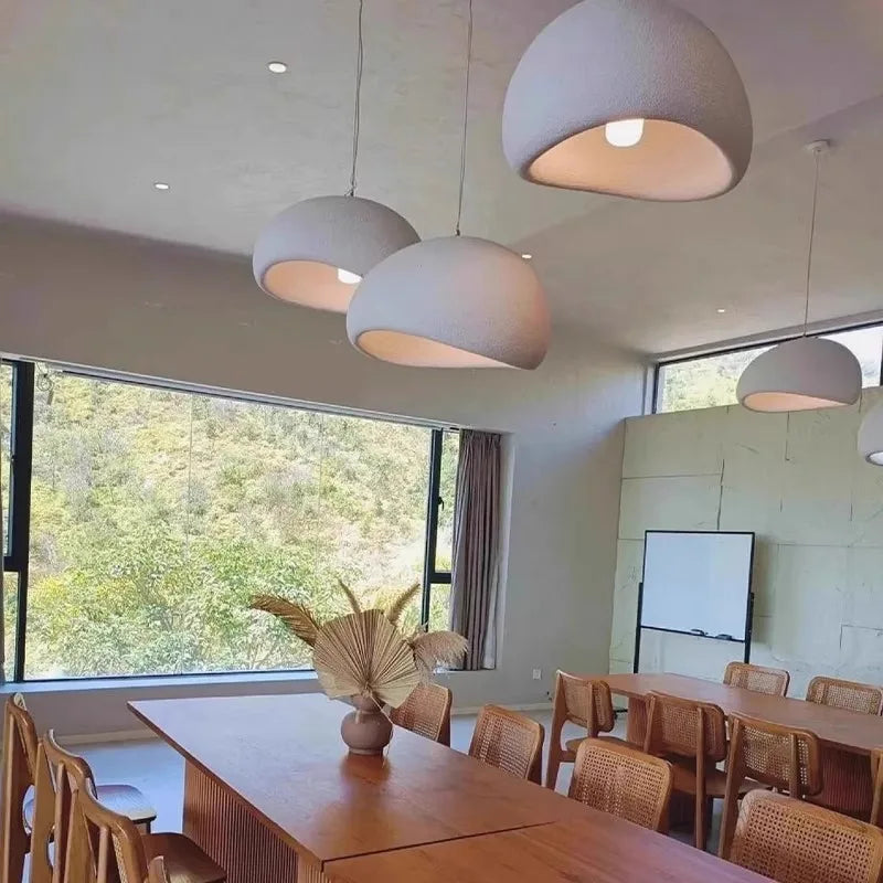 Wabi-Sabi Paper Pendant Chandelier