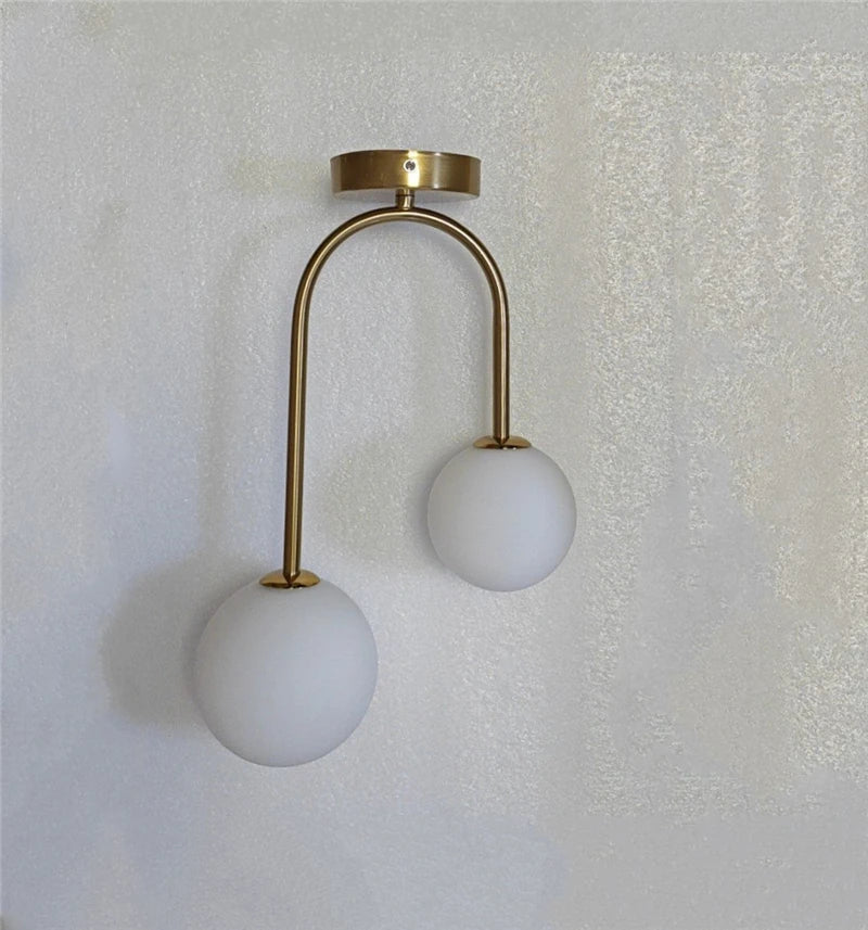 Nordic Glass Ceiling Light