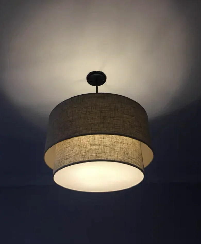 Minimalist Fabric Pendant Lamp