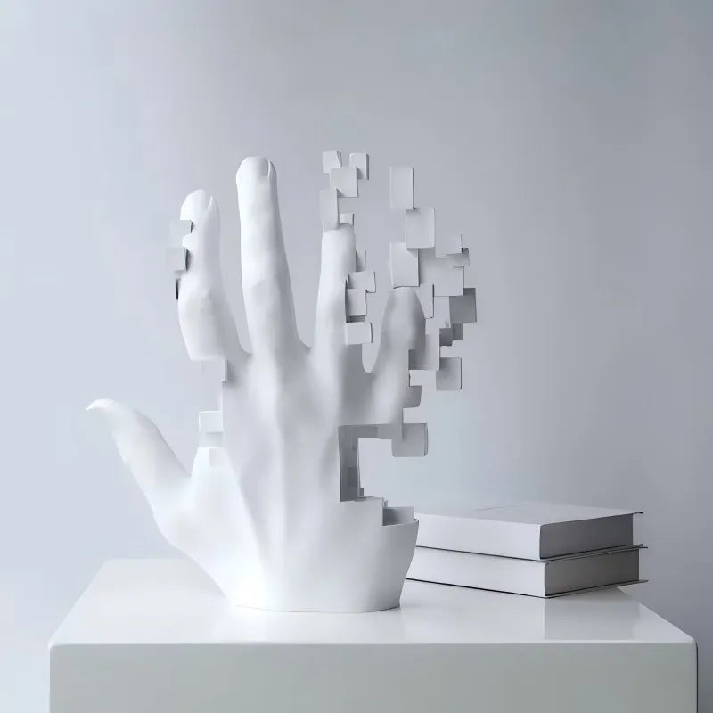 Resin Palm Sculpture