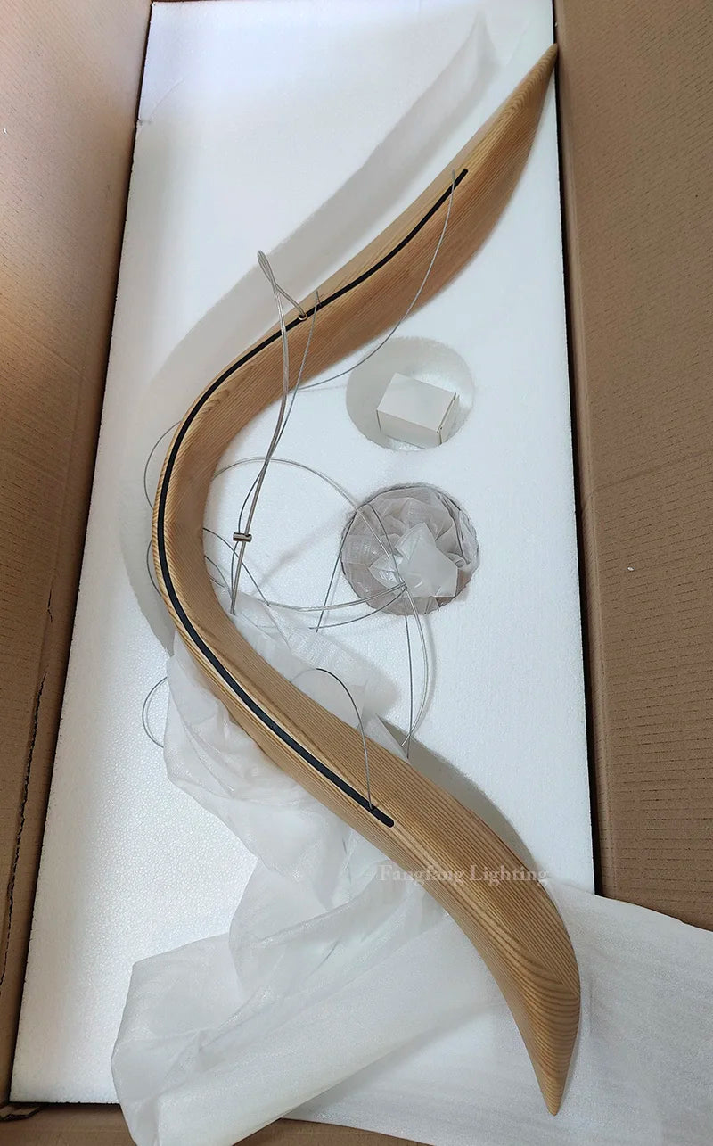 Modern Wood Pendant Lamp
