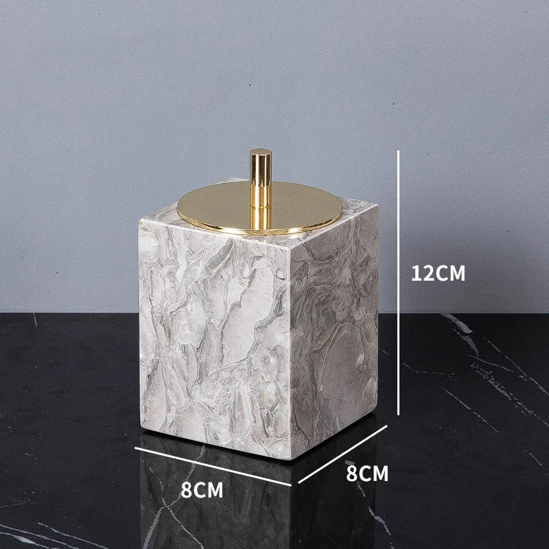 Elegant Marble Bathroom Set