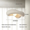 Wabi-Sabi Glass Arc Pendant Lamp
