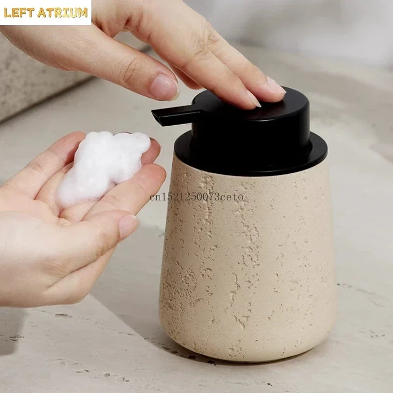 Wabi-Sabi Stone Soap Dispenser