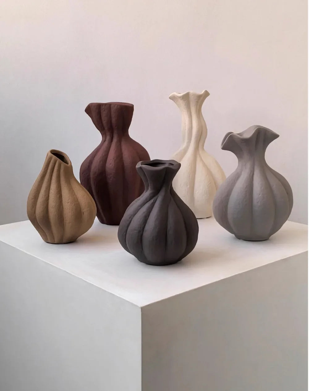 Organic Wabi-Sabi Ceramic Vase
