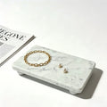 Footed Stone Catchall Tray