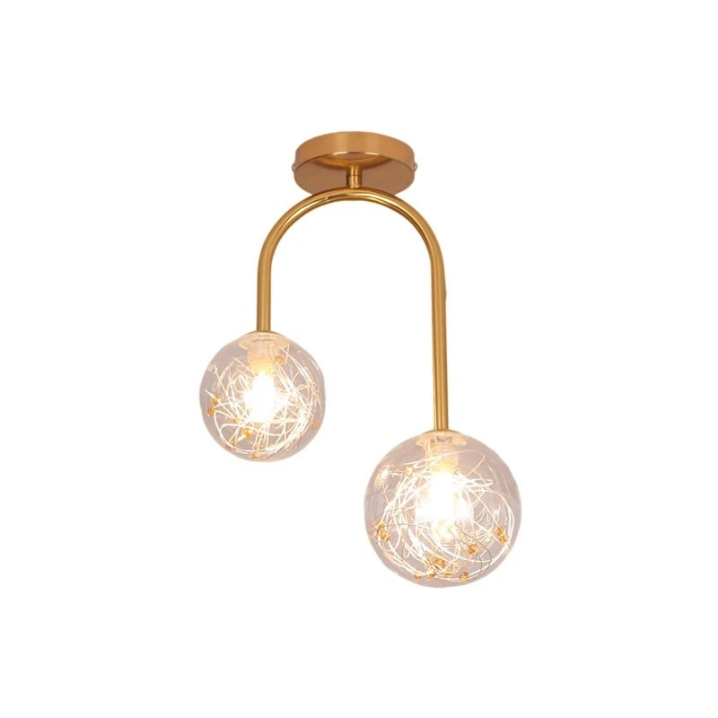 Nordic Glass Ceiling Light