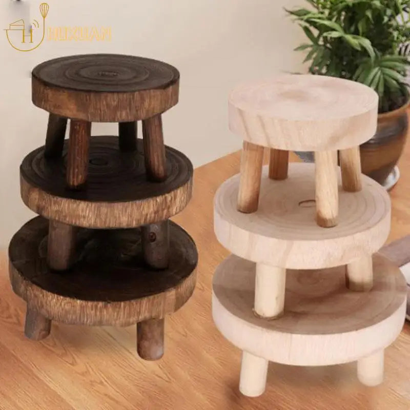 Wood Plant Stand