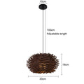 Rattan Pendant Chandelier
