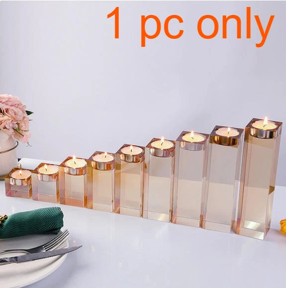 Crystal Candle Holder