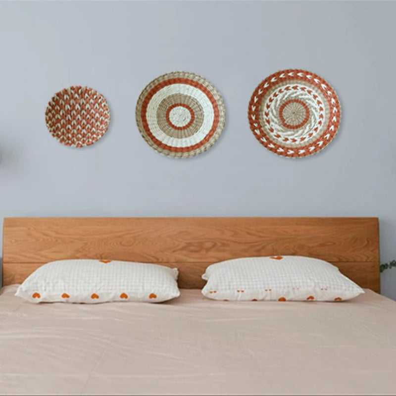 Boho Woven Wall Basket