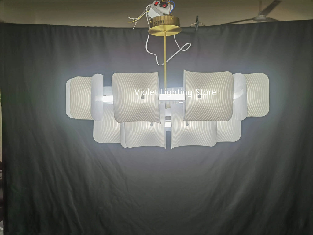 Wabi-Sabi Acrylic Pendant Chandelier