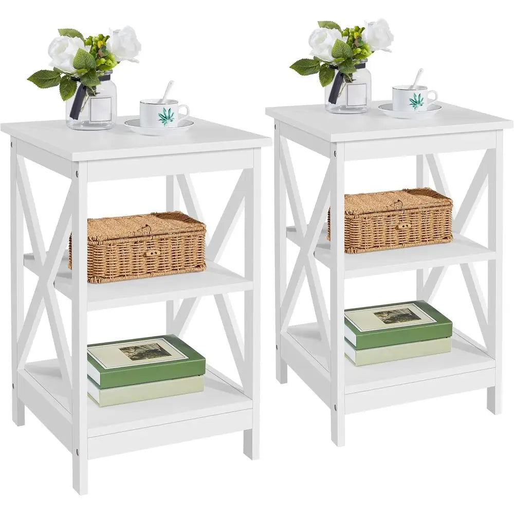 Wood Side Table