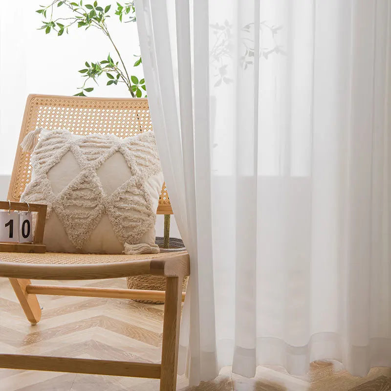 Modern Tulle Sheer Curtains