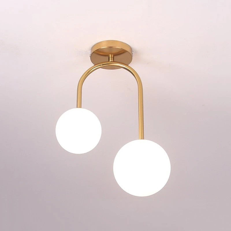 Nordic Glass Ceiling Light