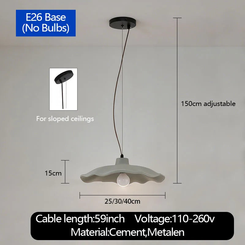 Nordic Cement Pendant Chandelier