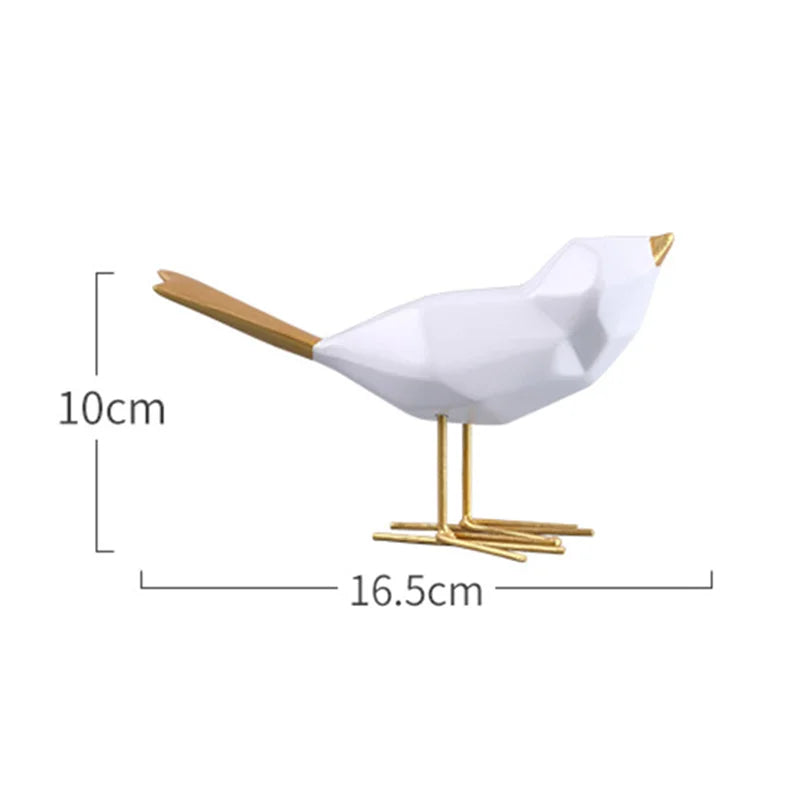 Origami Bird Figurine
